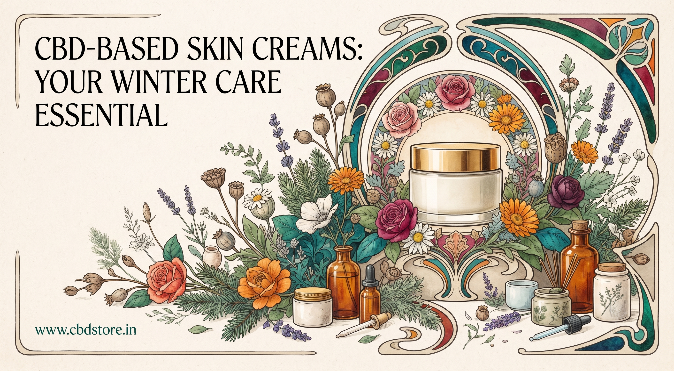 CBD-Based Skin Creams: Your Winter Care Essential