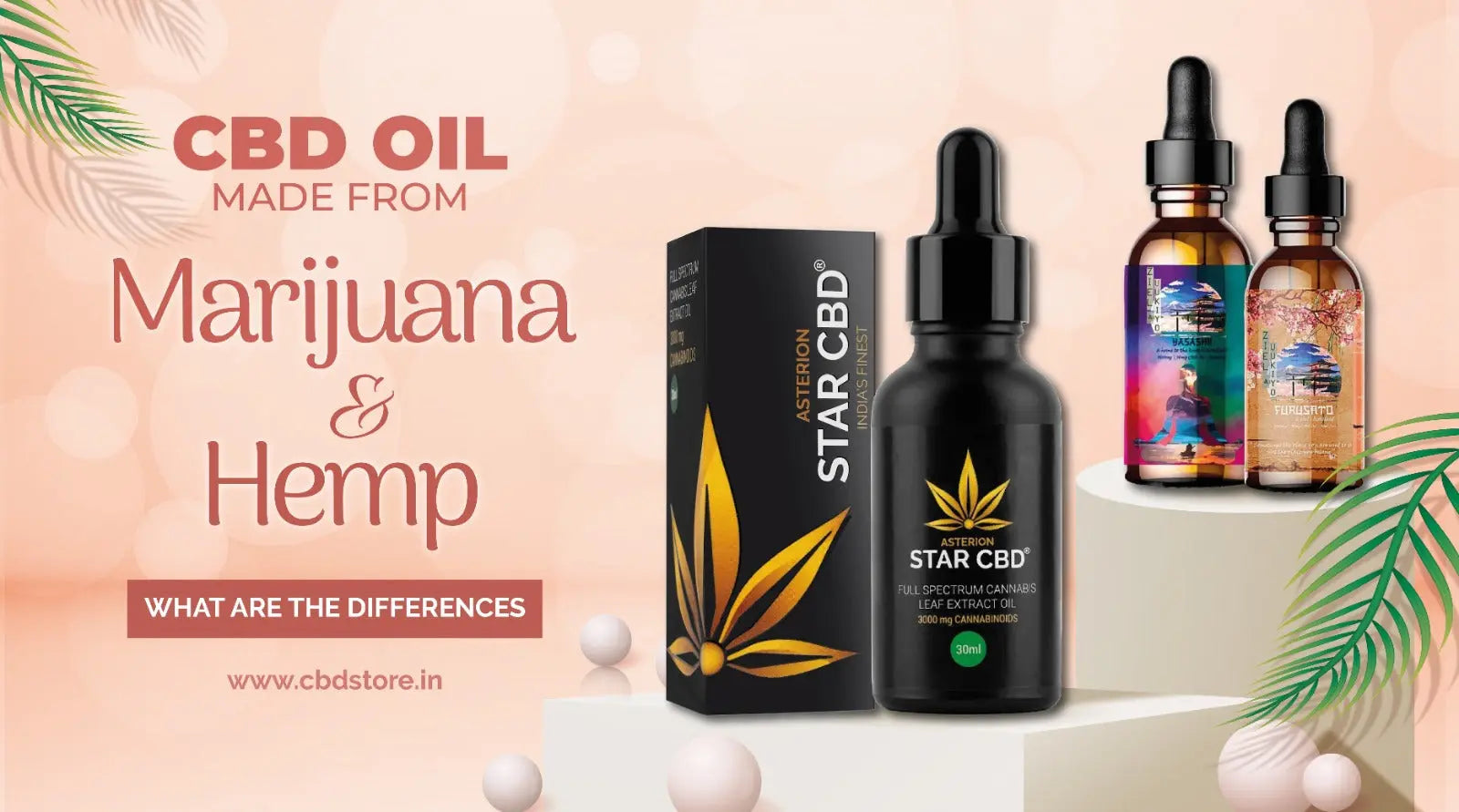 CBD-Oil-Made-from-Marijuana-and-Hemp-What-Are-the-Differences - CBD Store India