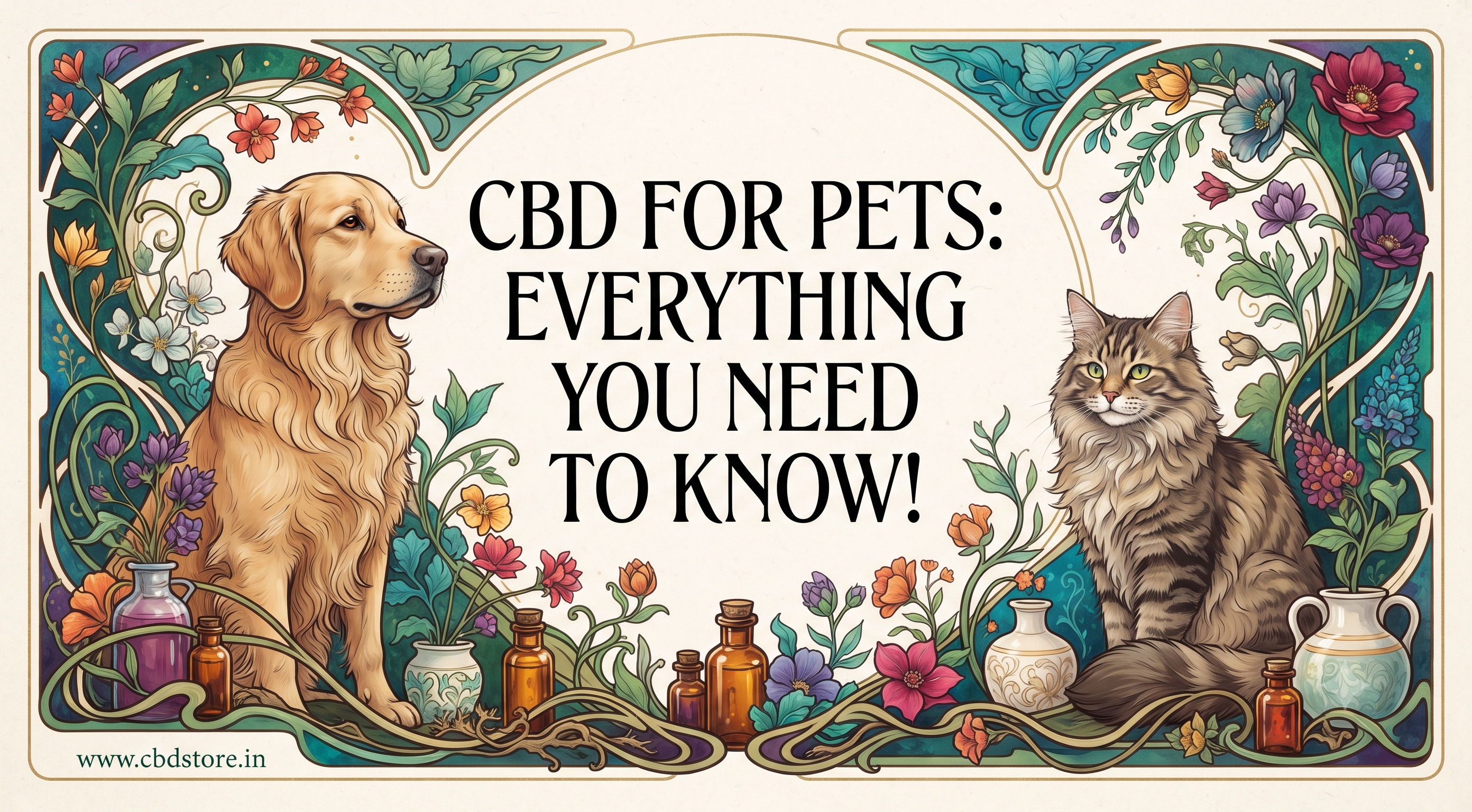 CBD For PETS: Everything you need to know!