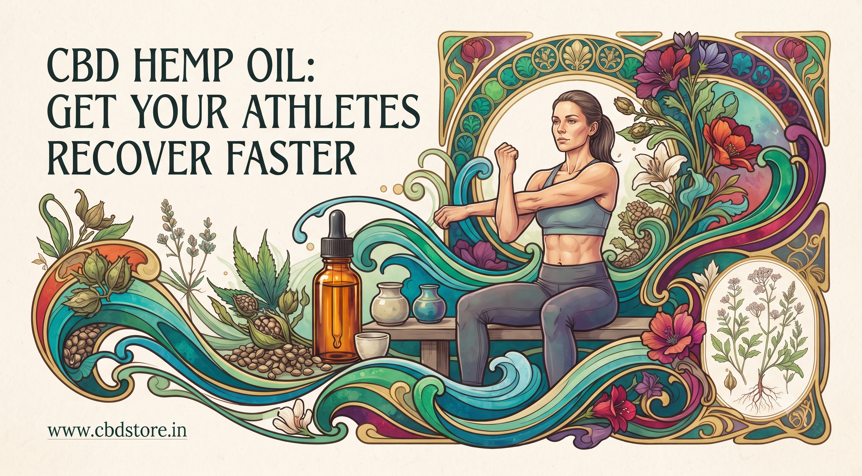 CBD Hemp Oil : Get Your Athletes Recover Faster