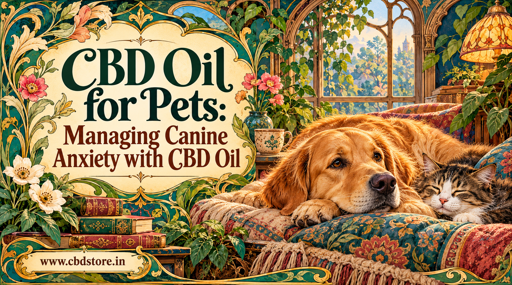 CBD Oil for Pets: Managing Canine Anxiety with CBD Oil