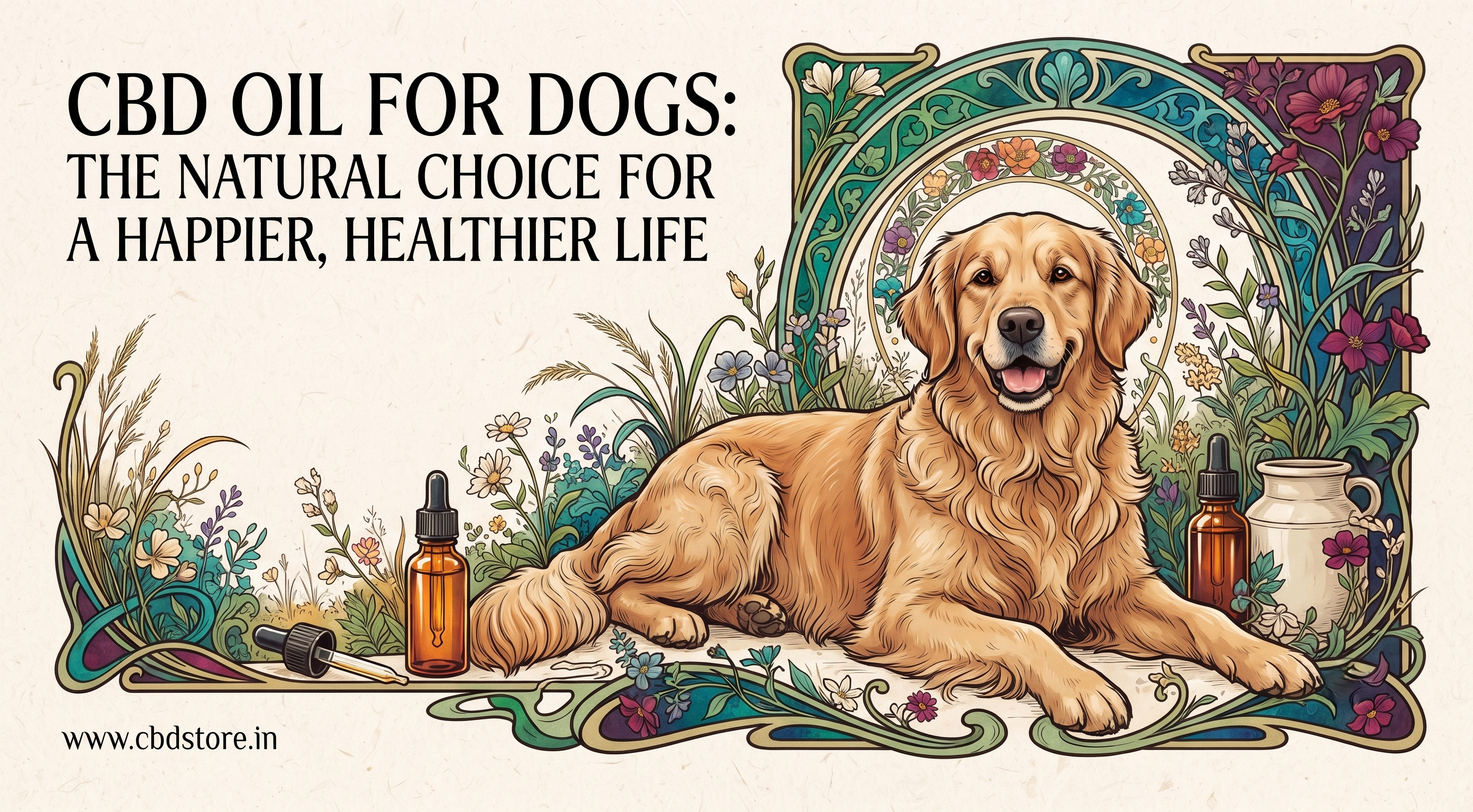 CBD Oil for Dogs: The Natural Choice for a Happier, Healthier Life