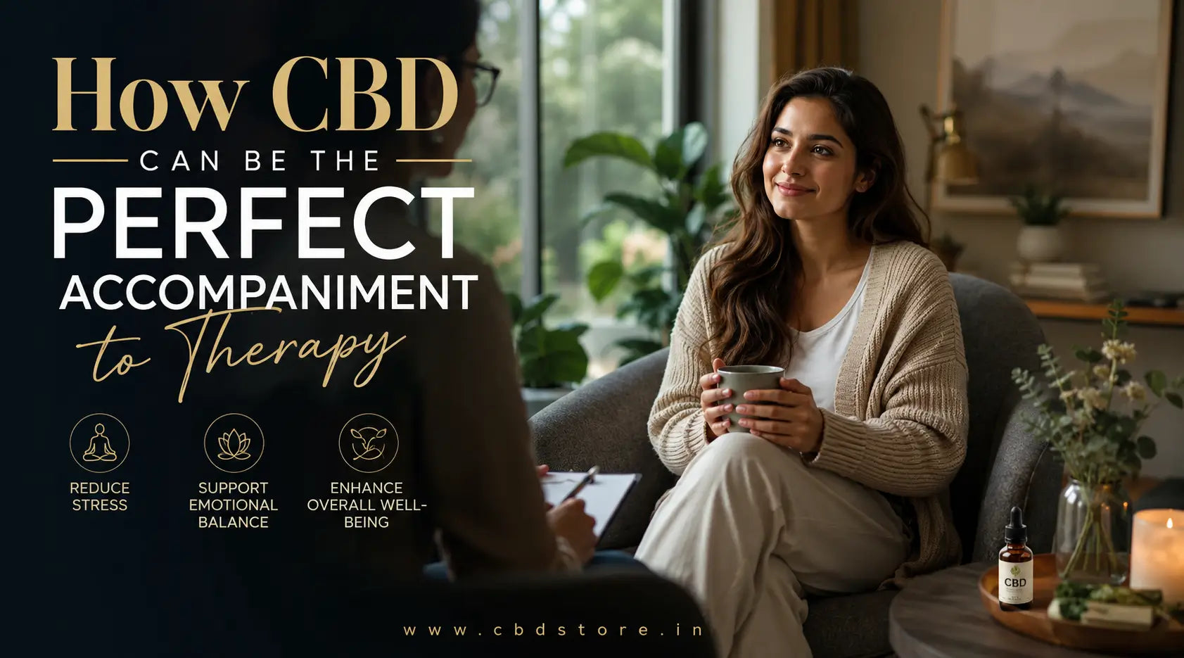 How CBD can be the perfect accompaniment to therapy