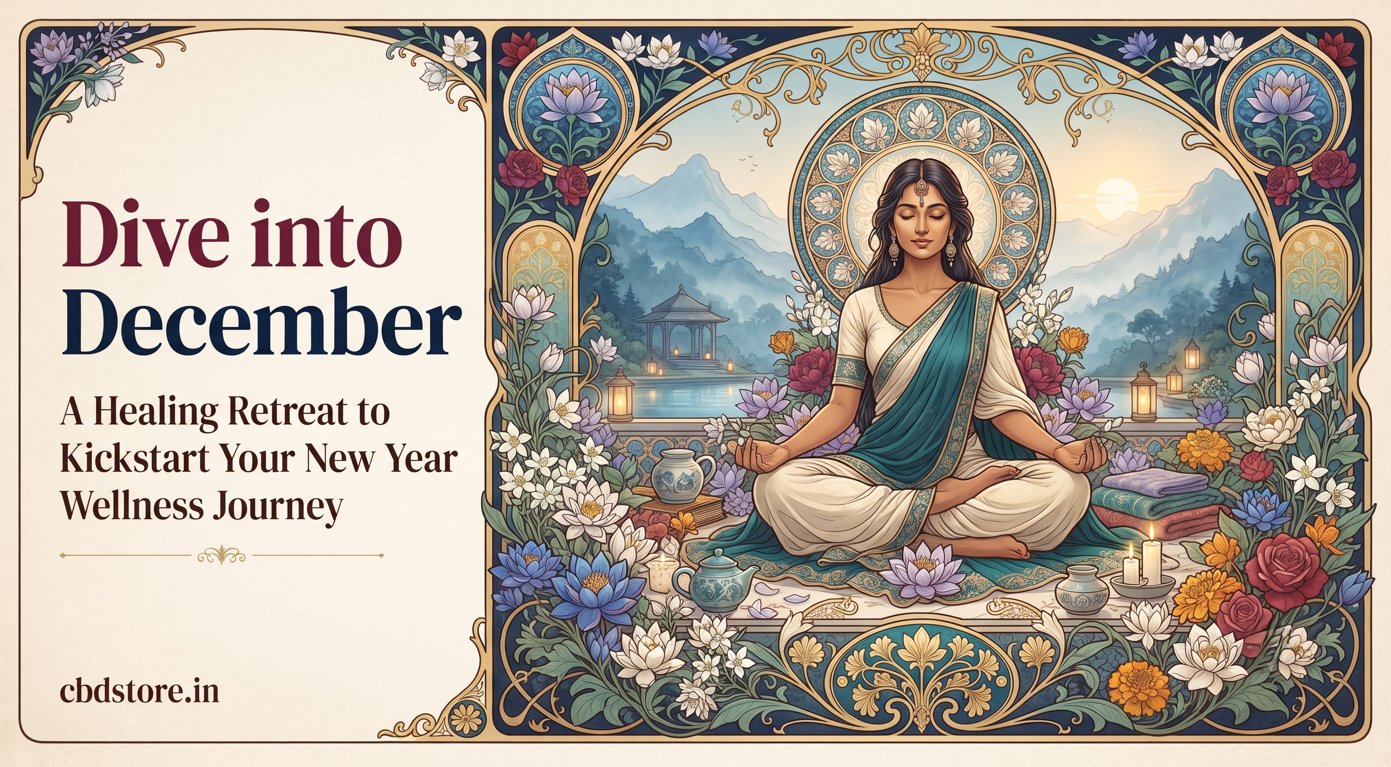 Dive into December - A Healing Retreat to Kickstart Your New Year Wellness Journey