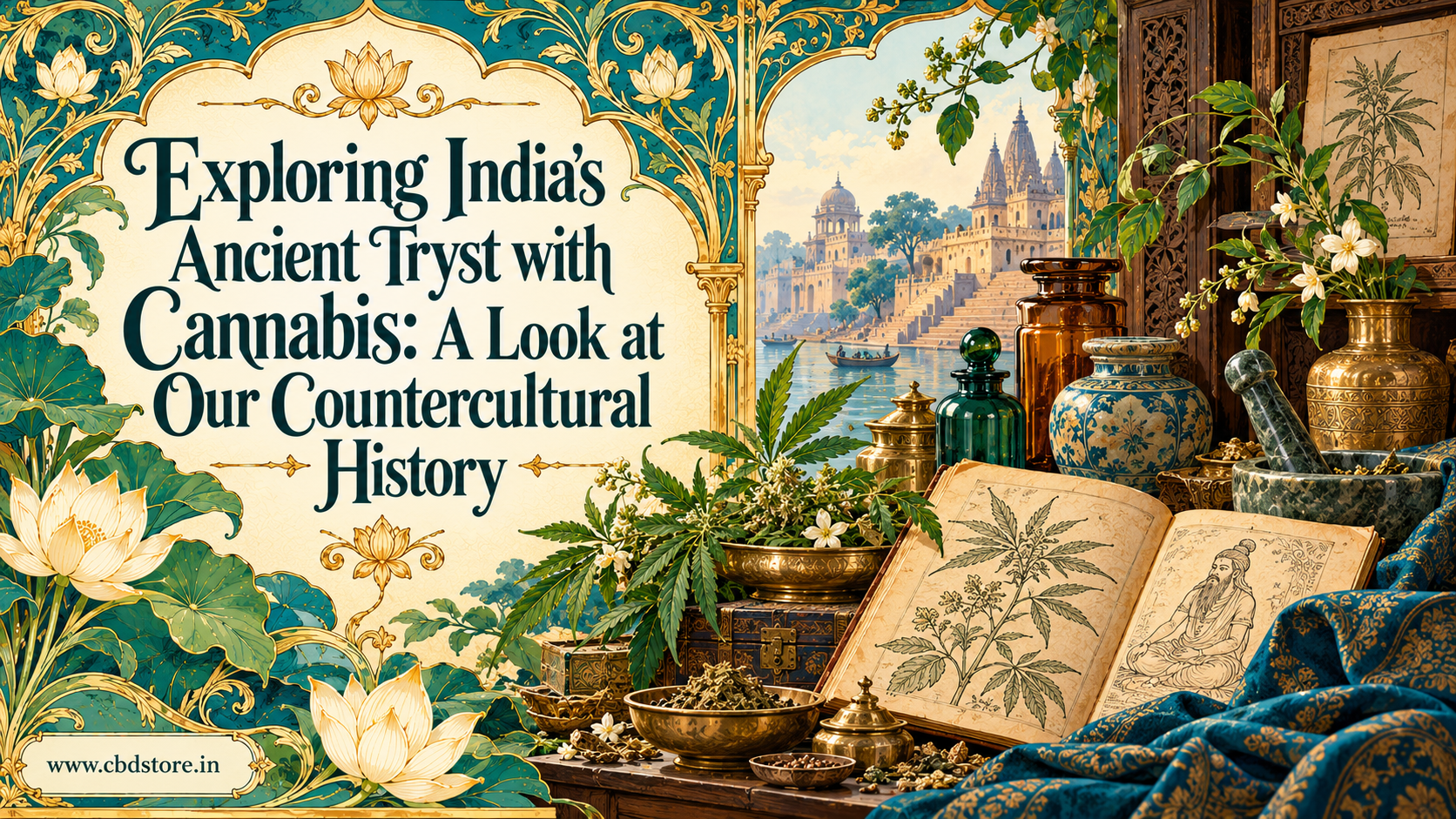 Exploring India's Ancient Tryst with Cannabis: A Look at Our Countercultural History