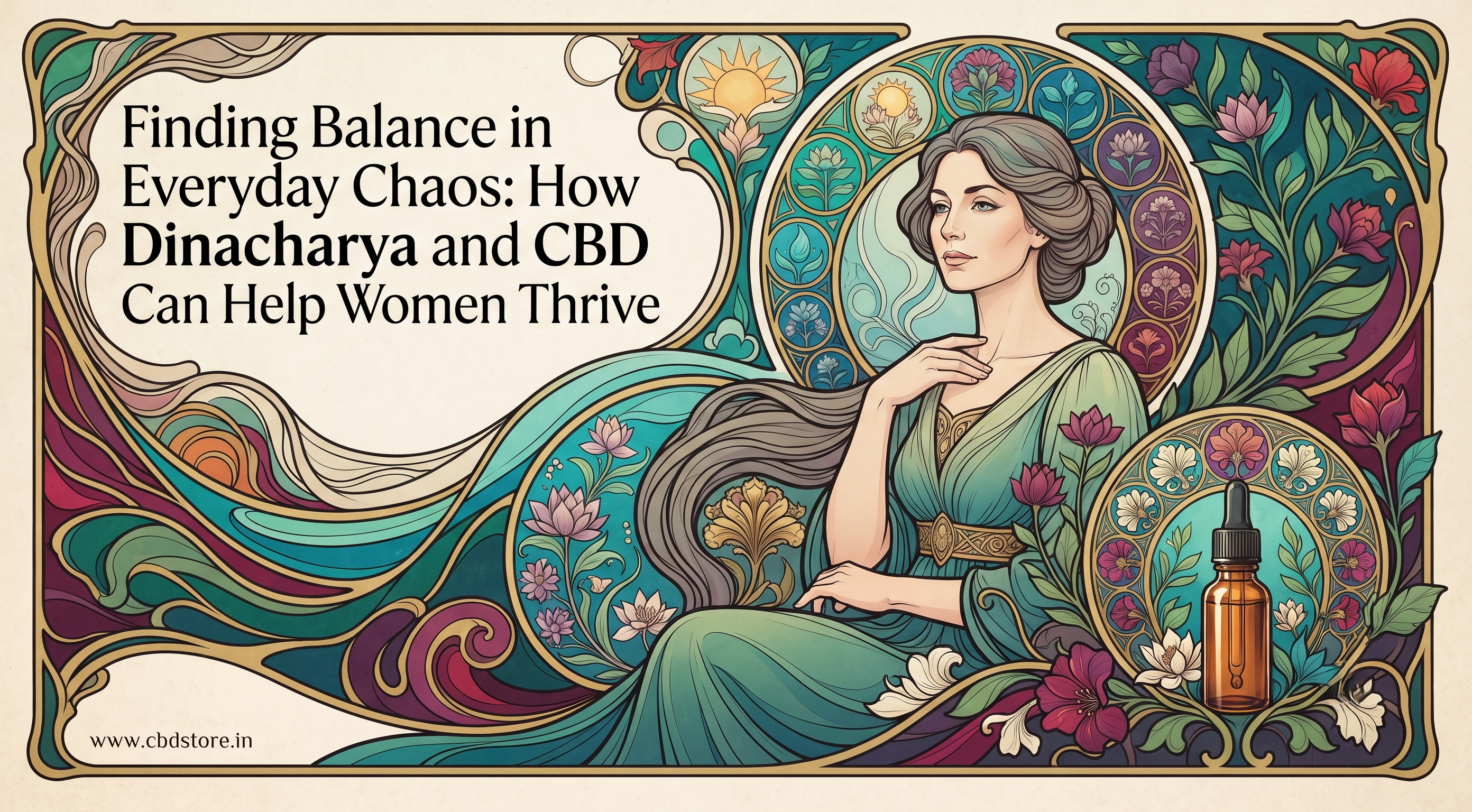Finding Balance in Everyday Chaos: How Dinacharya and CBD Can Help Women Thrive
