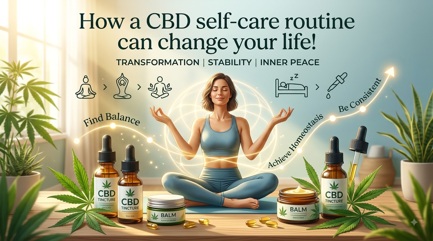 How a CBD self-care routine can change your life!