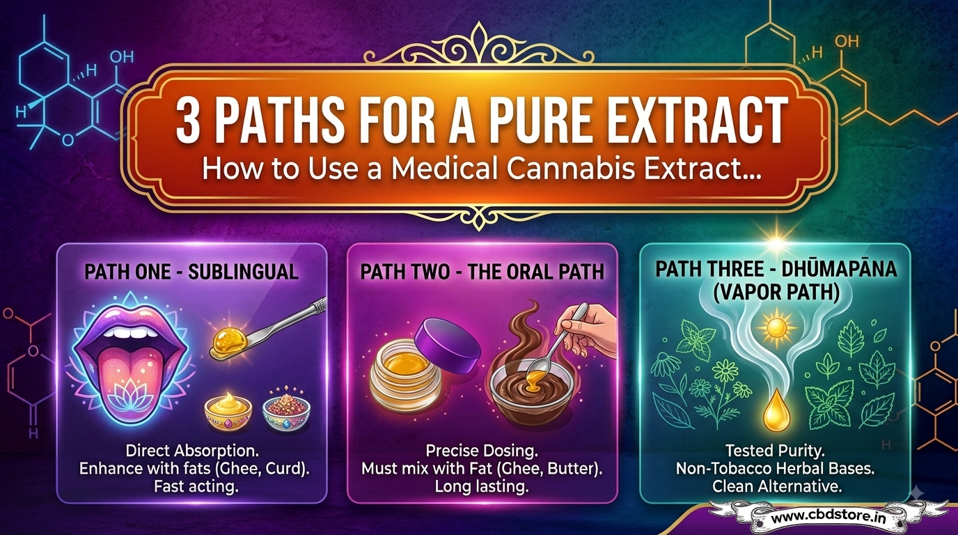 3 Paths for a Pure Extract: How to Use a Medical Cannabis Extract