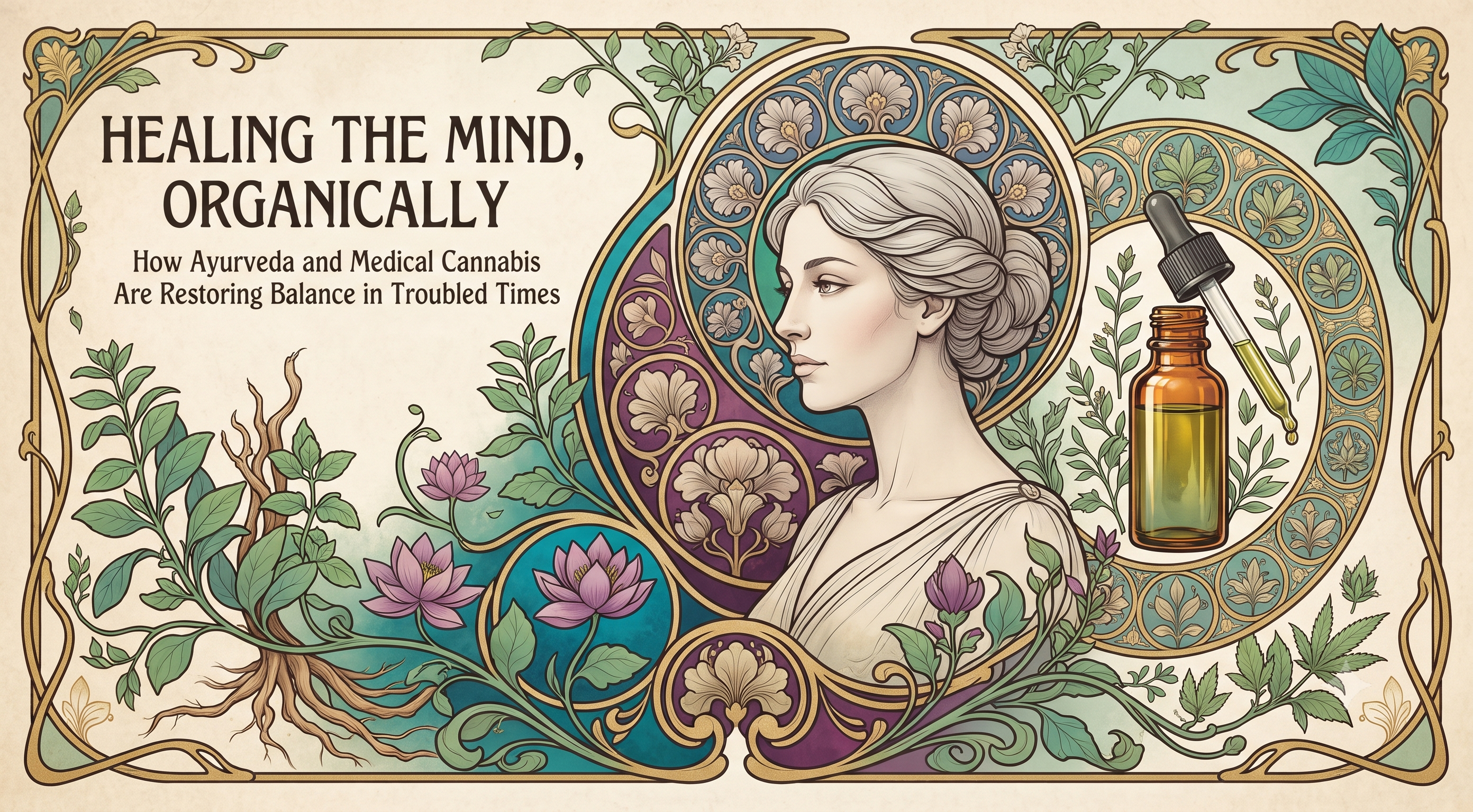 Healing the Mind, Organically: How Ayurveda and Medical Cannabis Are Restoring Balance in Troubled Times