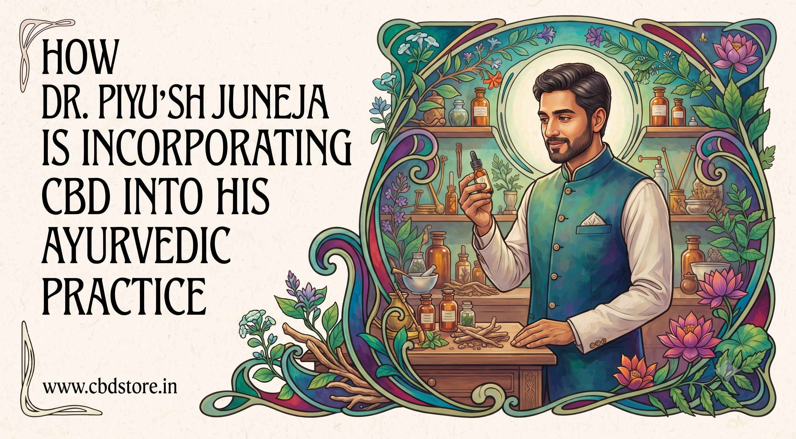 How Dr. Piyush Juneja is incorporating CBD into his Ayurvedic Practice