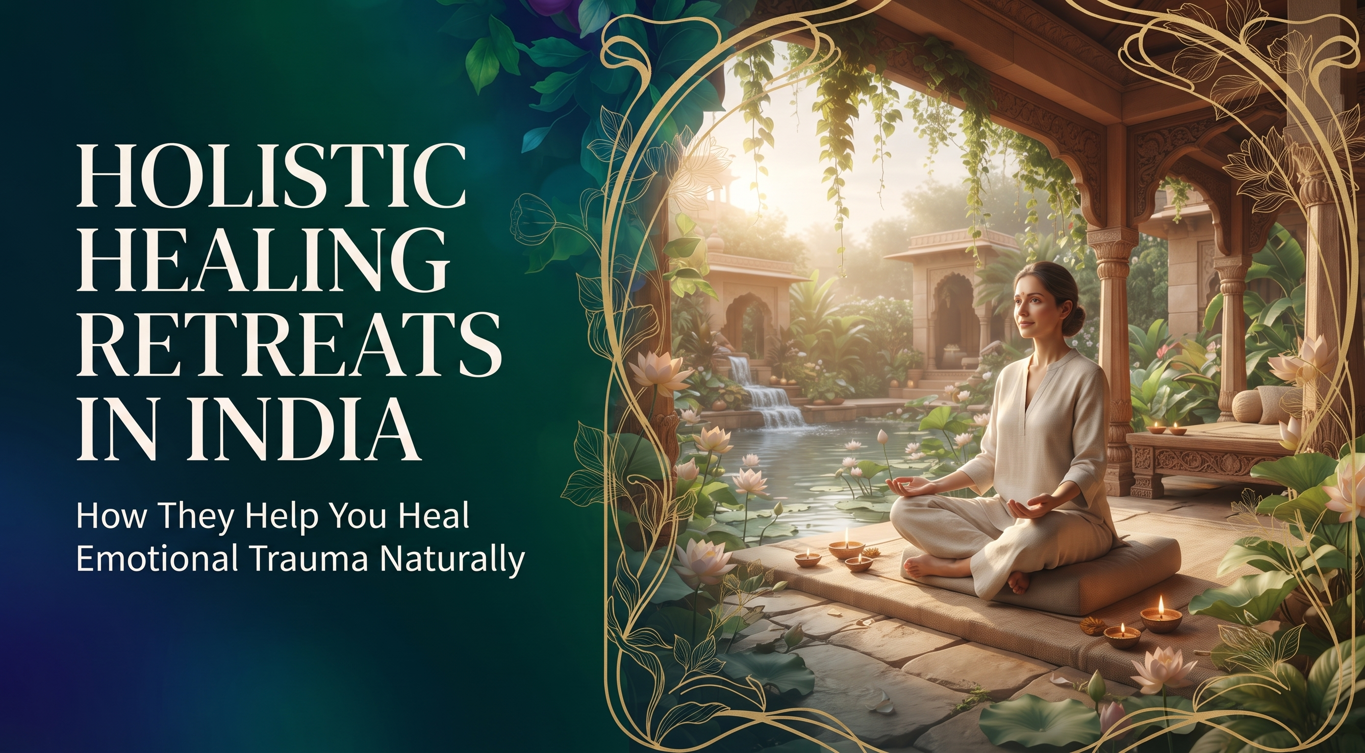 How Holistic Healing Retreats in India Help You Heal Emotional Trauma Naturally
