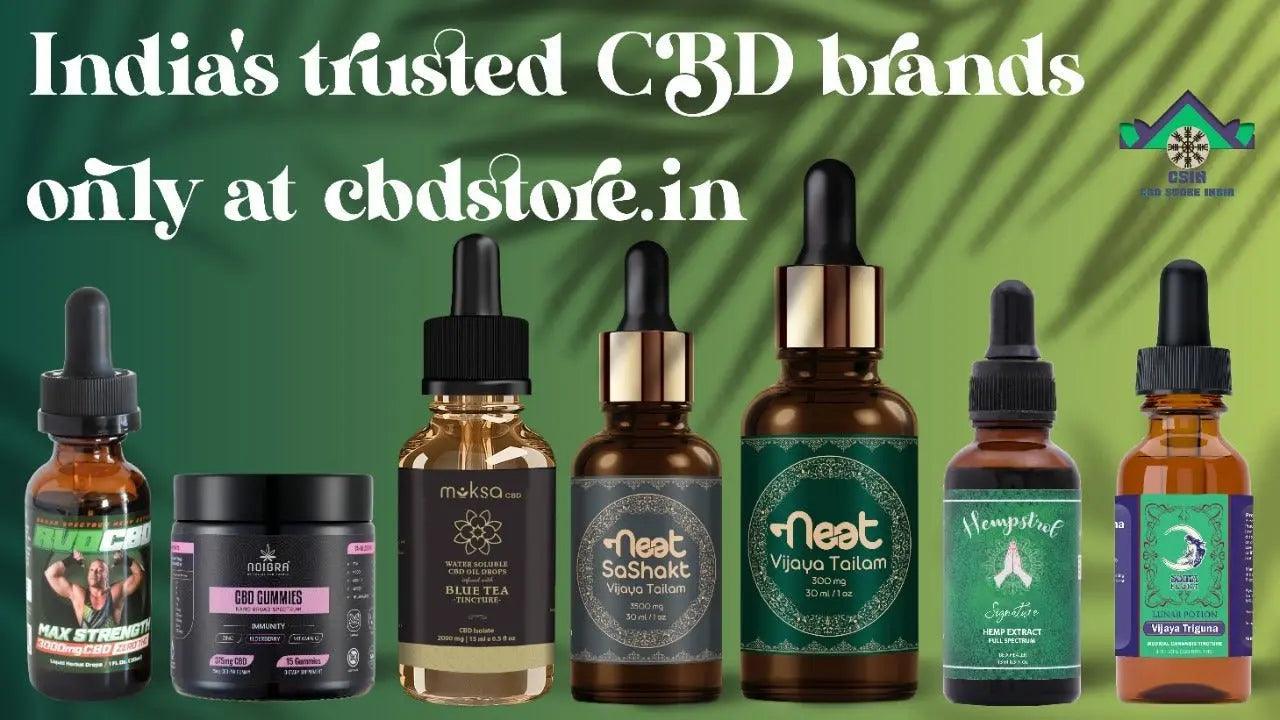 India’s only trusted CBD brands.