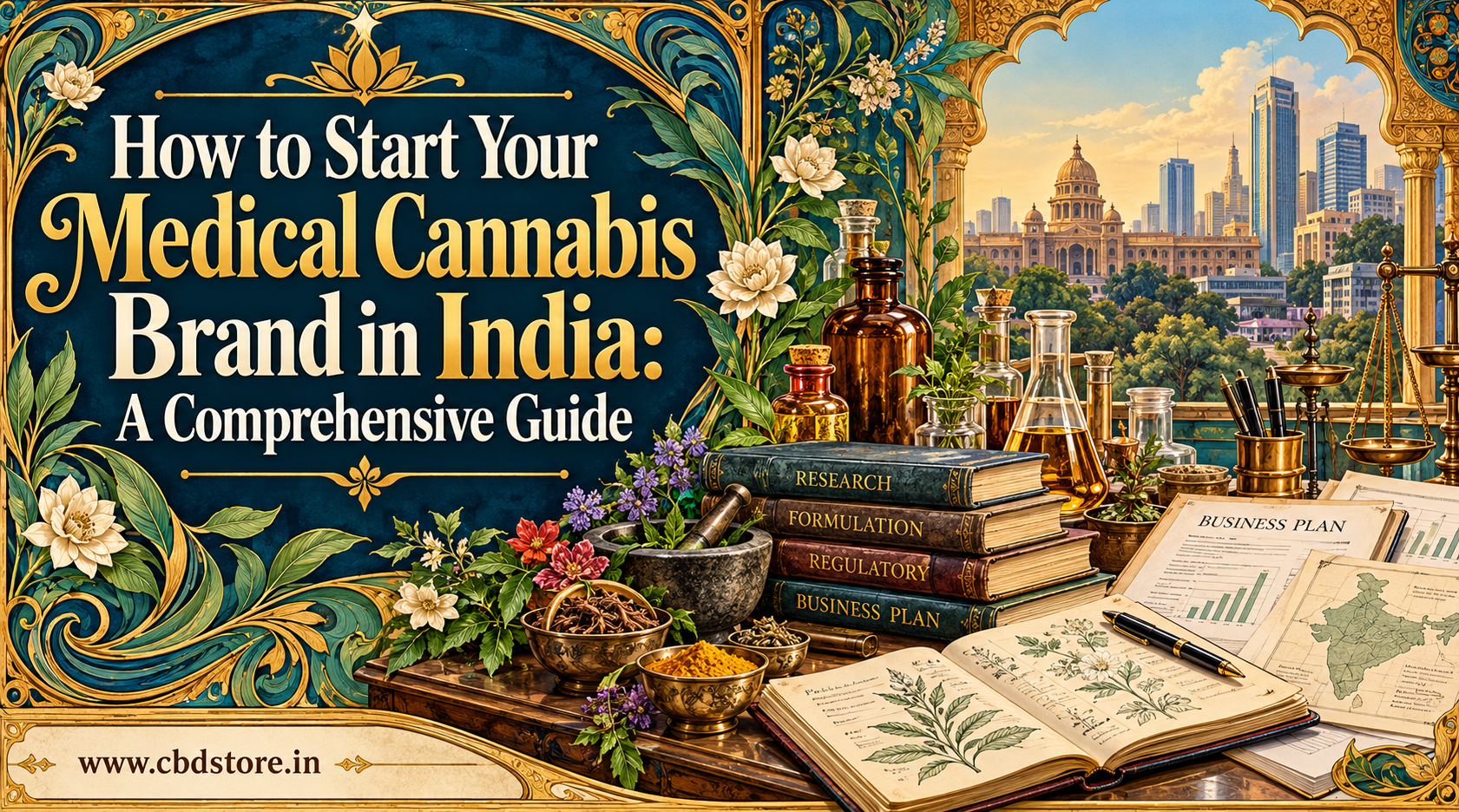 How to Start Your Medical Cannabis Brand in India: A Comprehensive Guide
