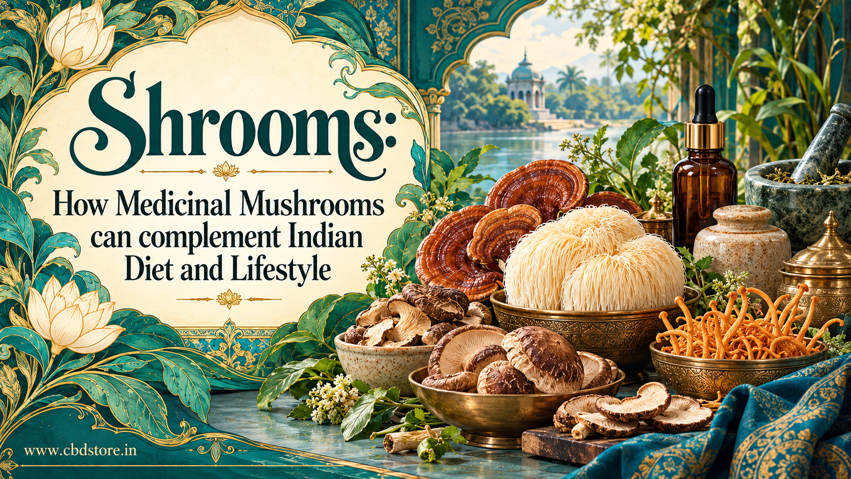 Shrooms: How Medicinal Mushrooms can complement Indian Diet and Lifestyle