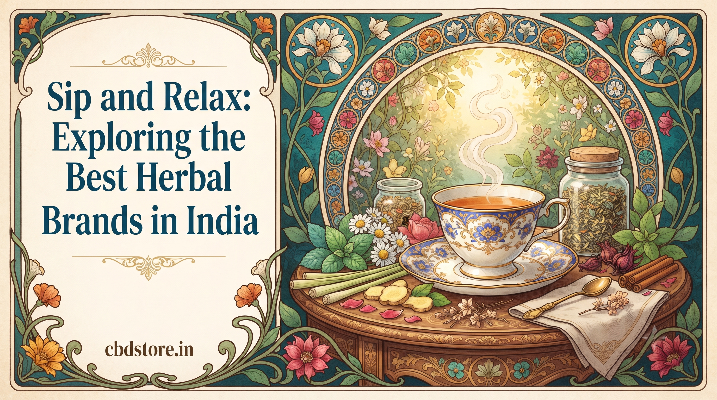 Sip and Relax: Exploring the Best Herbal Tea Brands in India