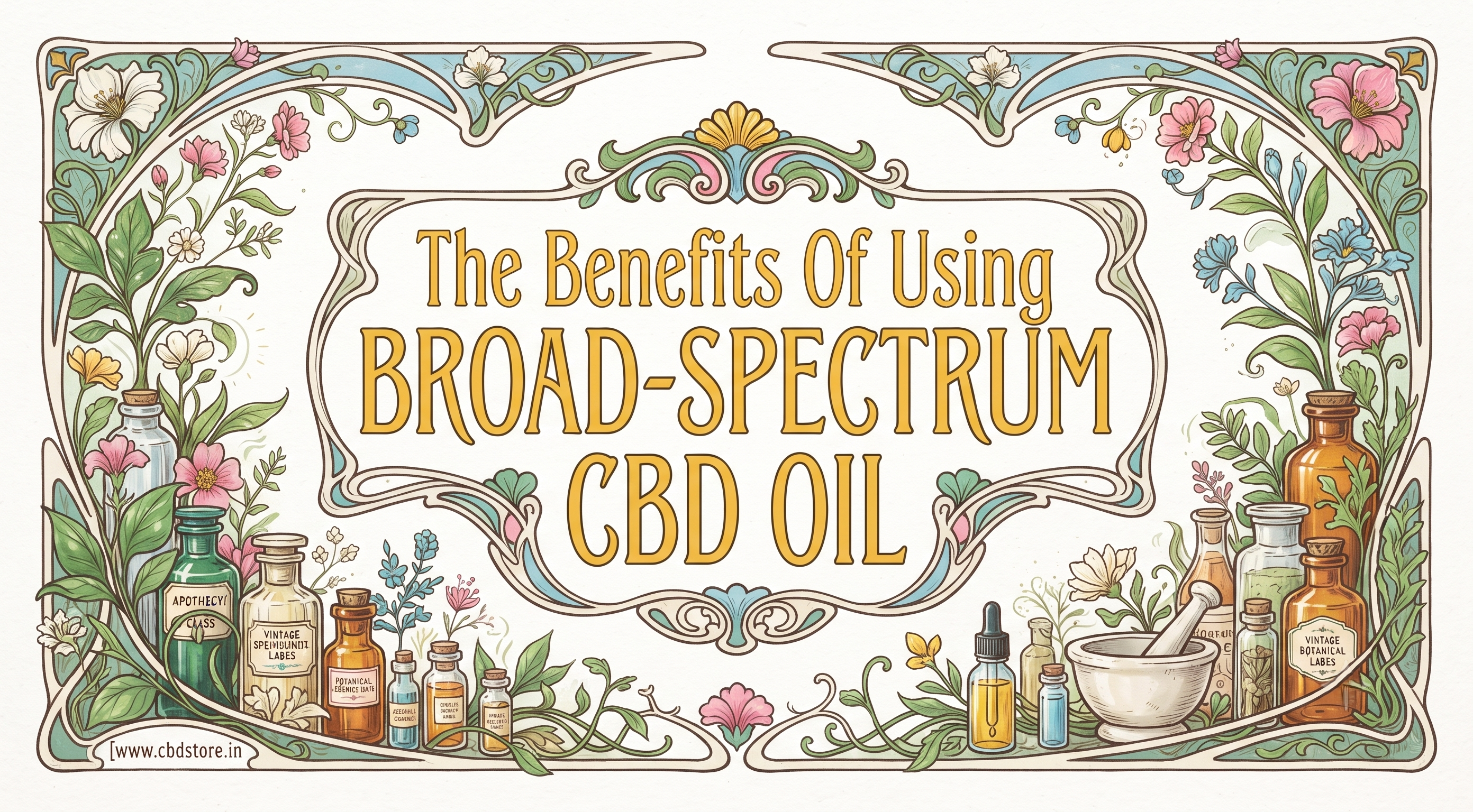 The Benefits Of Using Broad-Spectrum CBD Oil