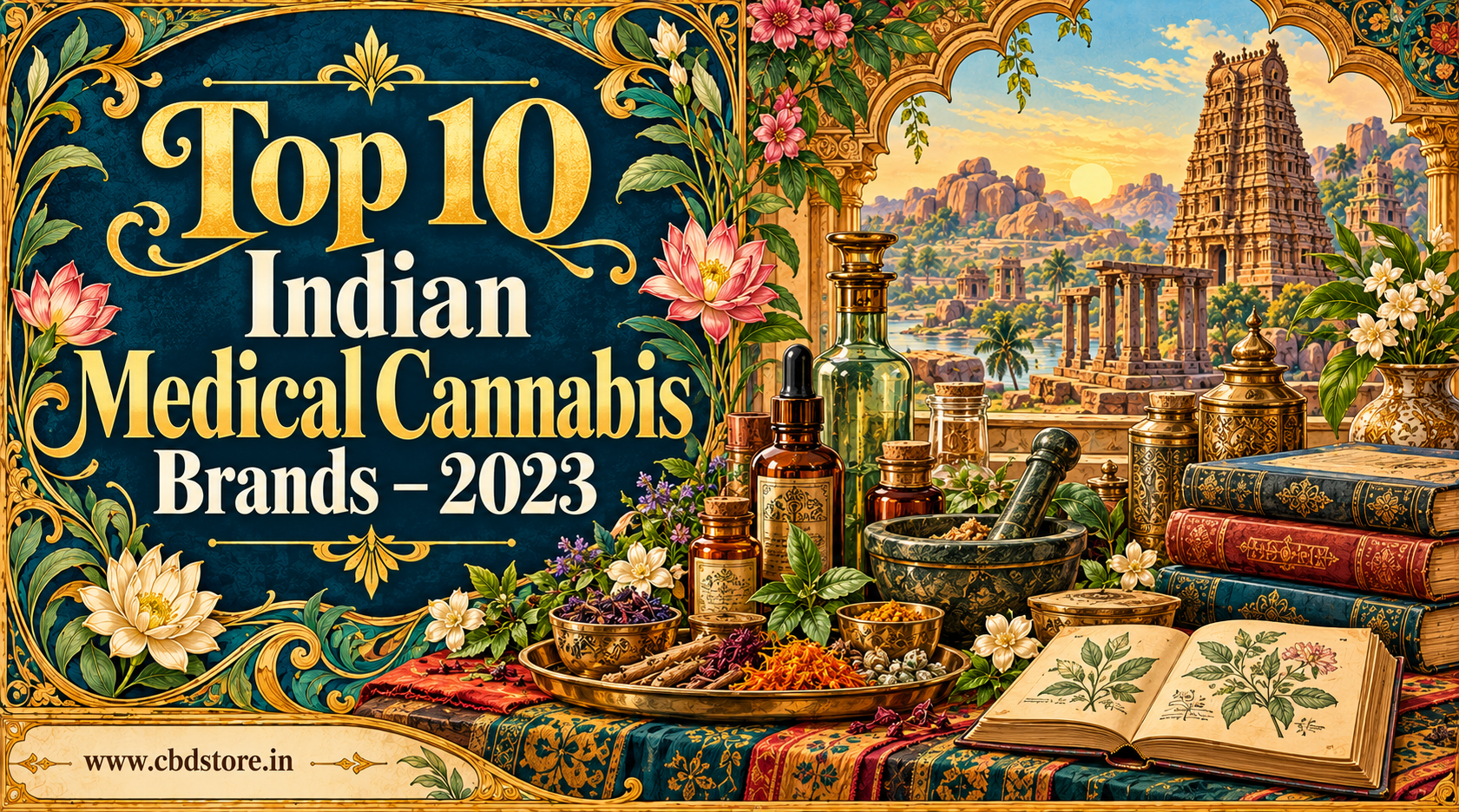 Top 10 Indian Medical Cannabis Brands - 2023