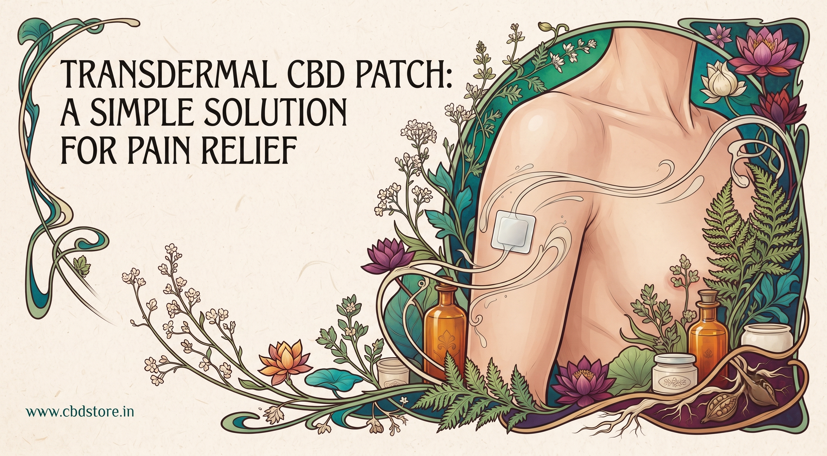 Transdermal CBD Patch: A Simple Solution for Pain Relief