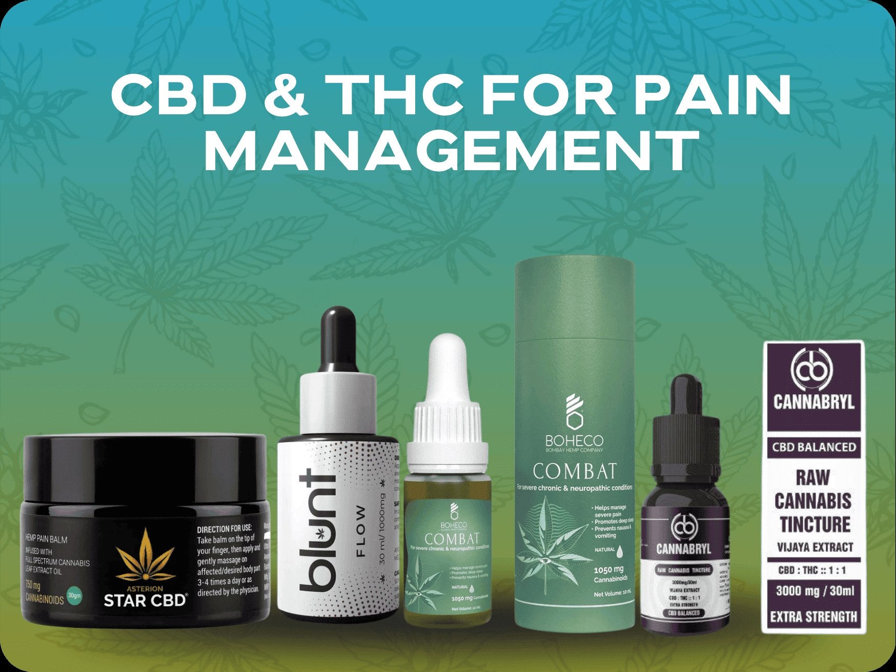 CBD & THC Oil For Pain Management: Deep Relief for Mind & Body Pain.