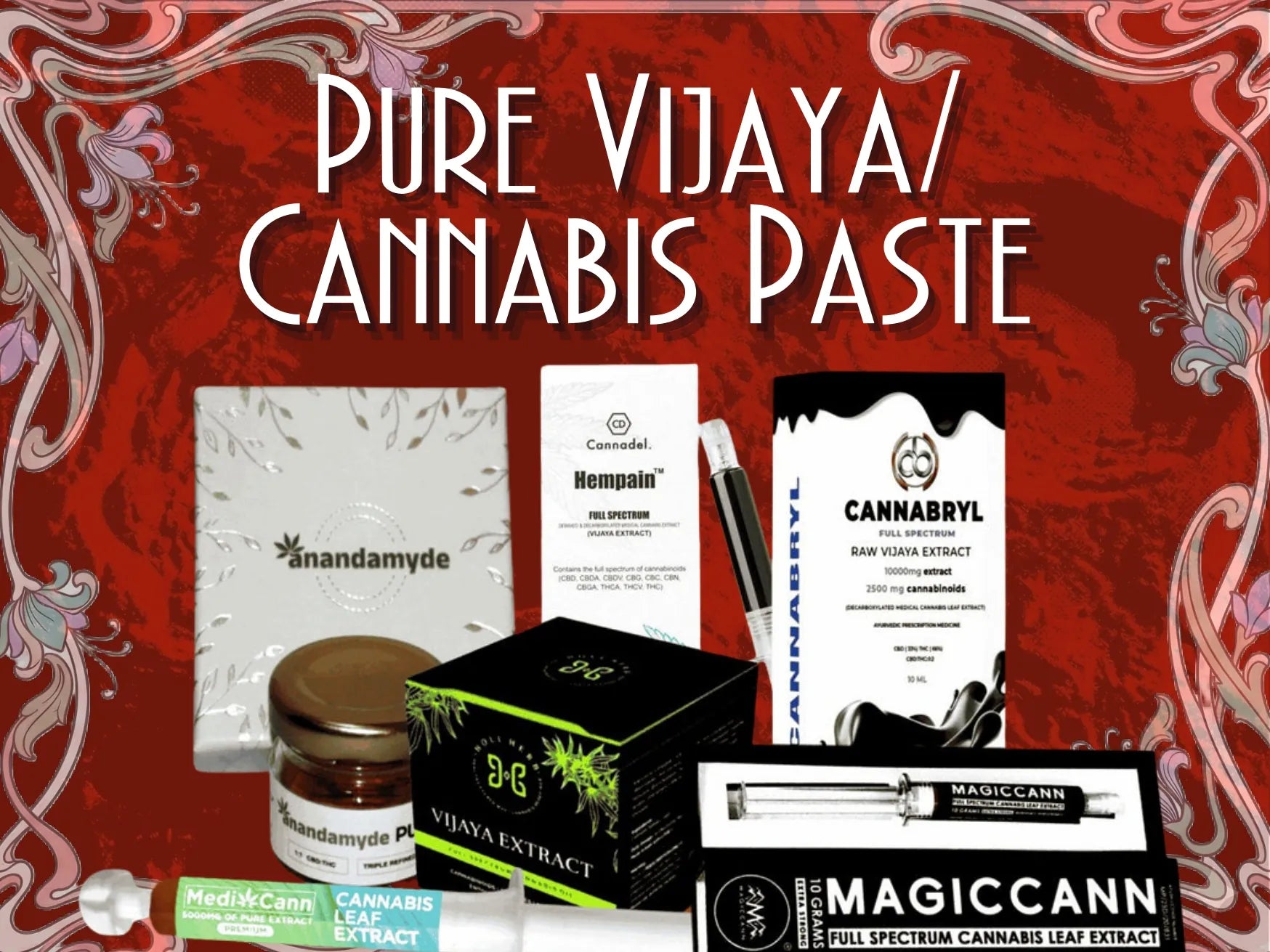 Medical Cannabis THC Extracts/Pastes.