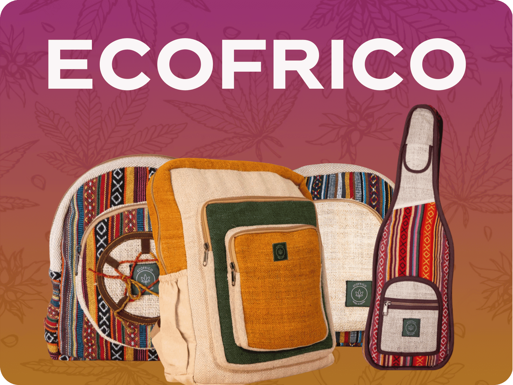 Ecofrico- Backpacks and Accessories.
