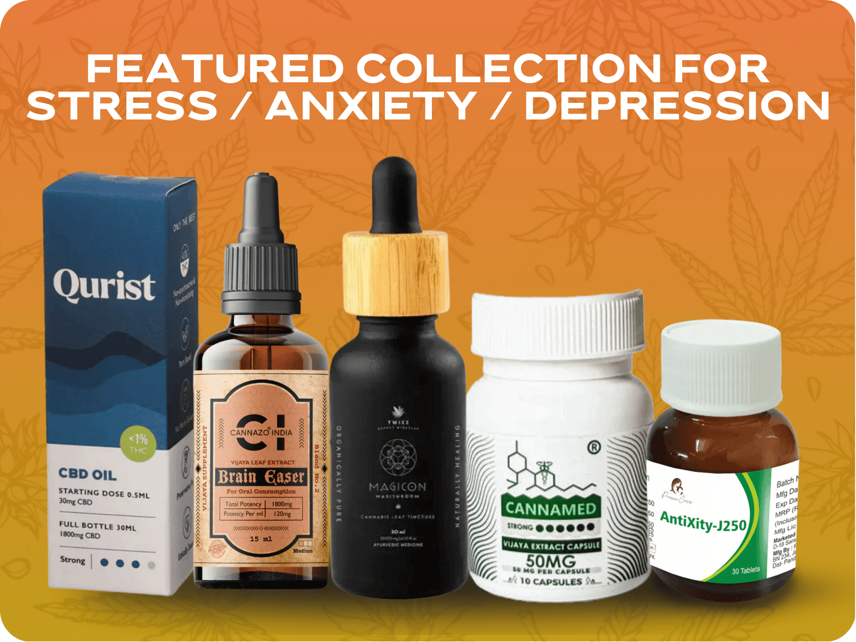CBD & THC Oil for Anxiety - Curated Products for Anxiety.