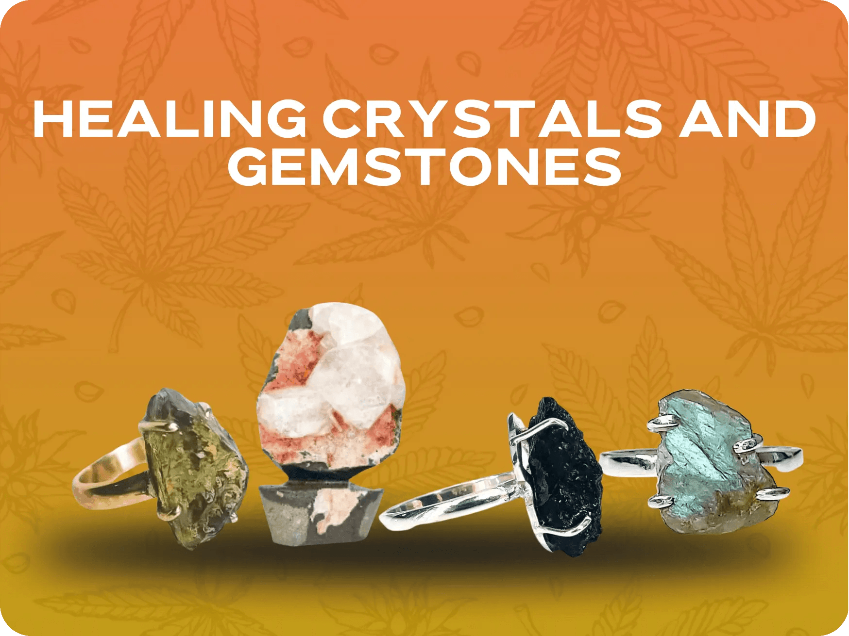Healing Crystals and Gemstones - CBD Store India