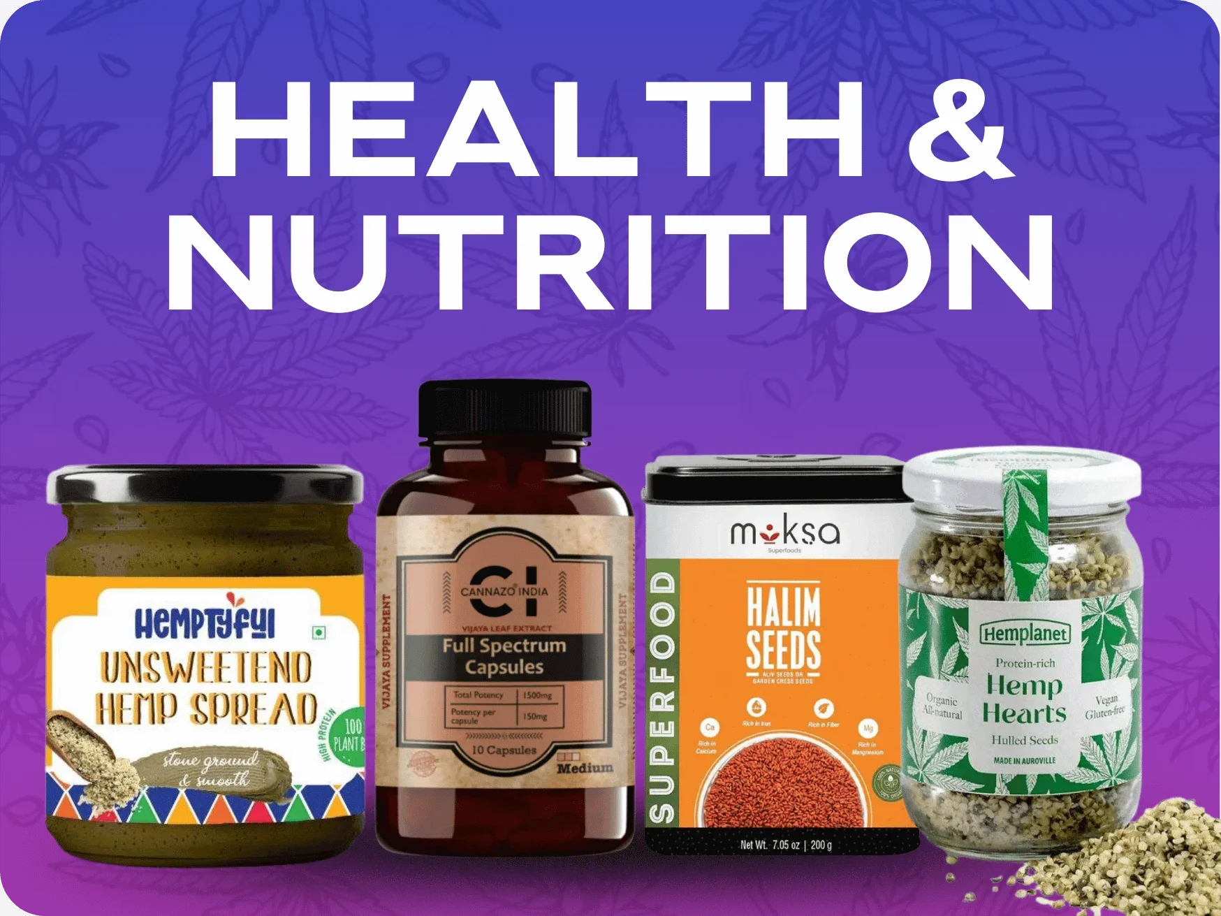 Health & Nutrition : Nutraceuticals, Adaptogens & Plant Medicine.