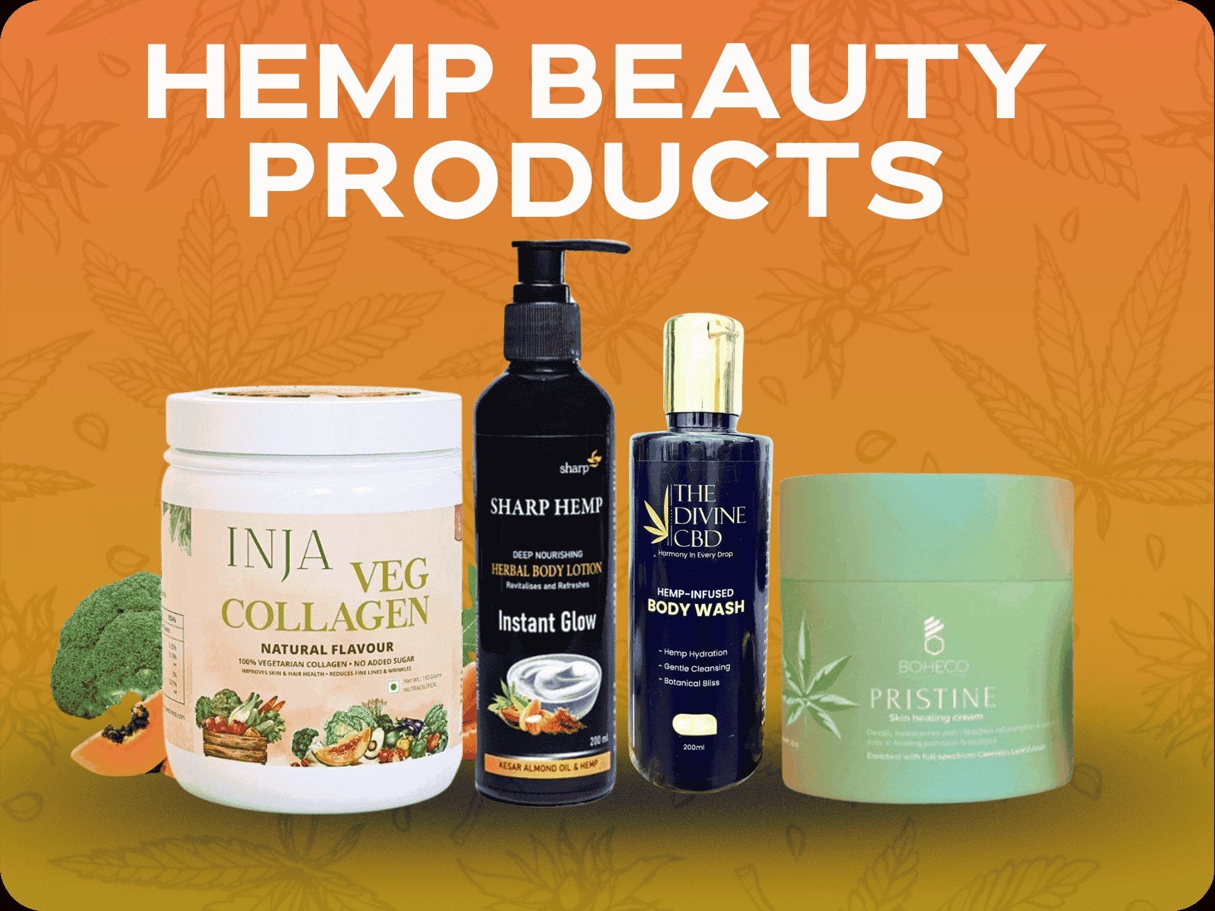 Hemp Beauty Products.