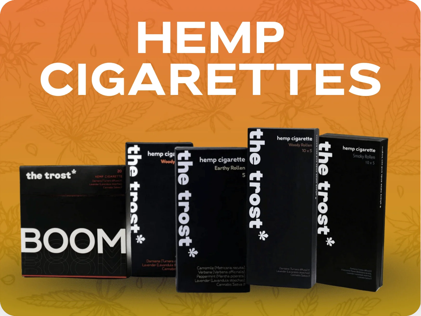 Hemp Cigarettes / Herbal Cigarettes.