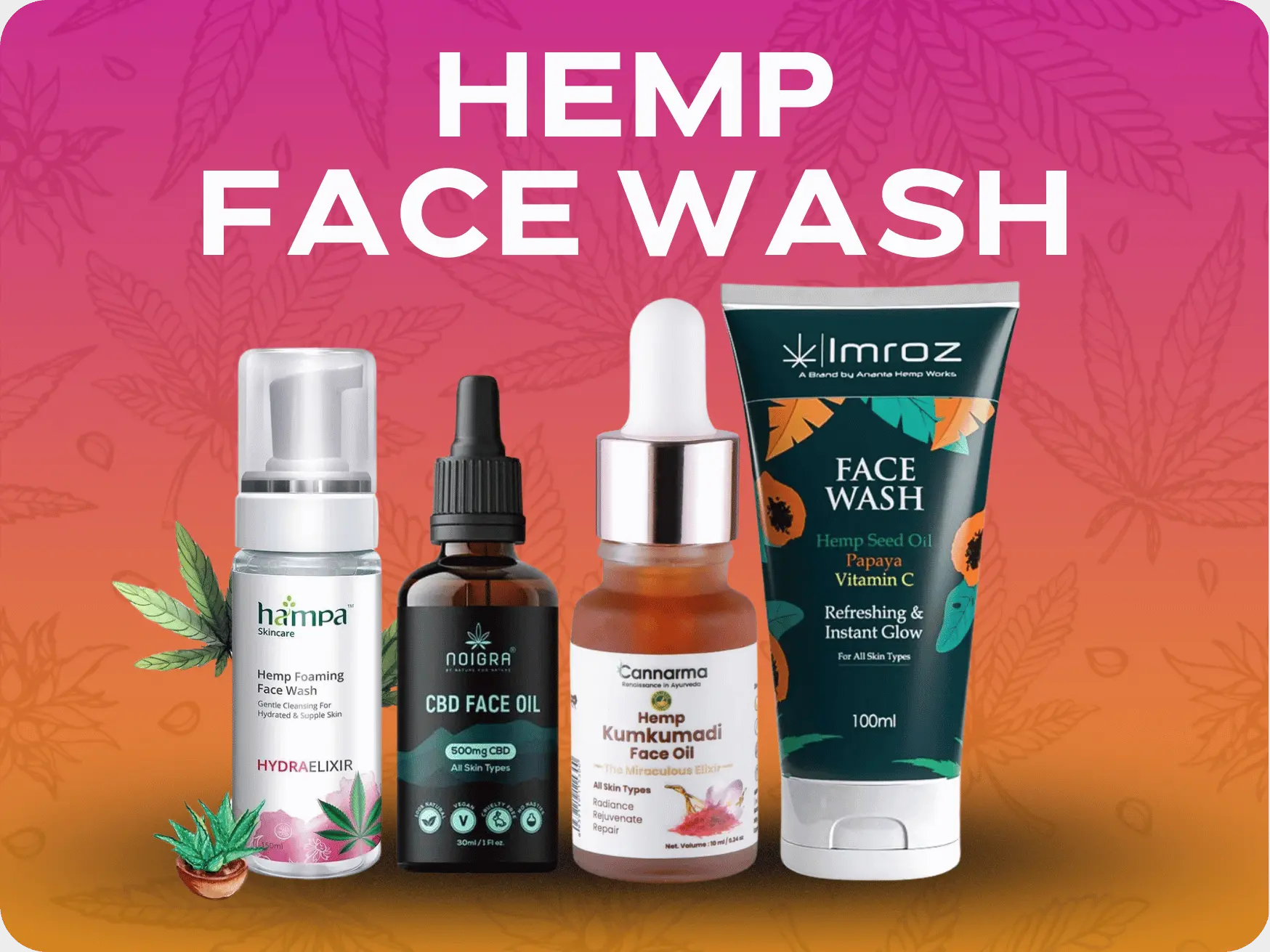 Hemp Face Wash.
