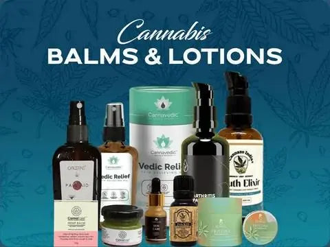 Medical Cannabis THC Balms & Lotions