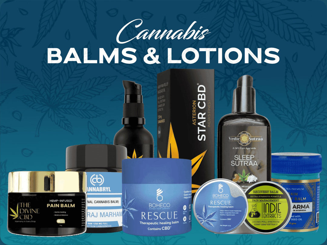 Medical Cannabis THC Topicals - CBD Store India