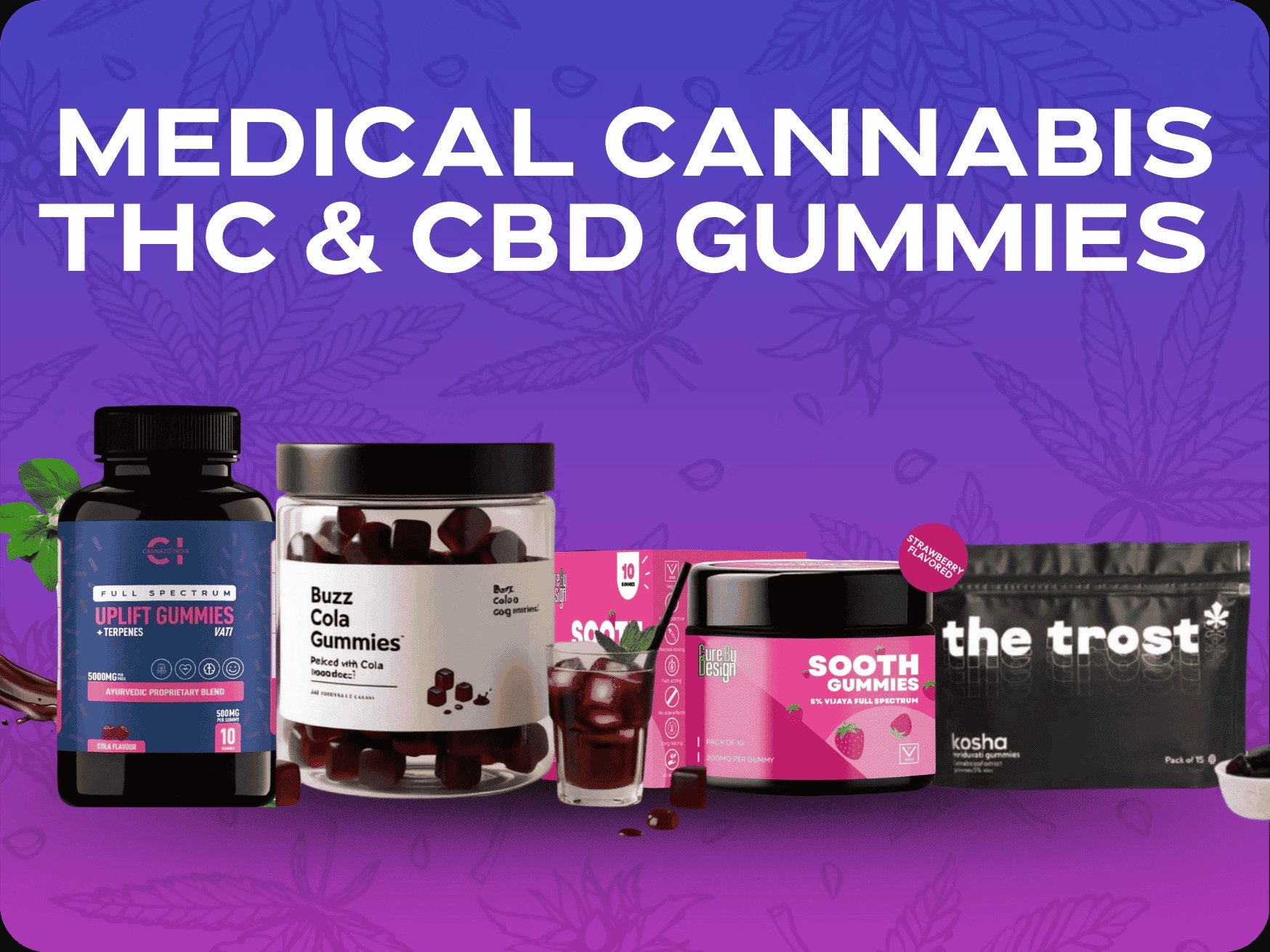 Medical Cannabis THC & CBD Gummies.