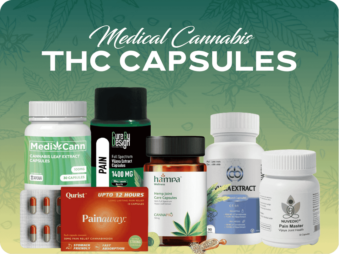 Medical Cannabis / THC Capsules - CBD Store India