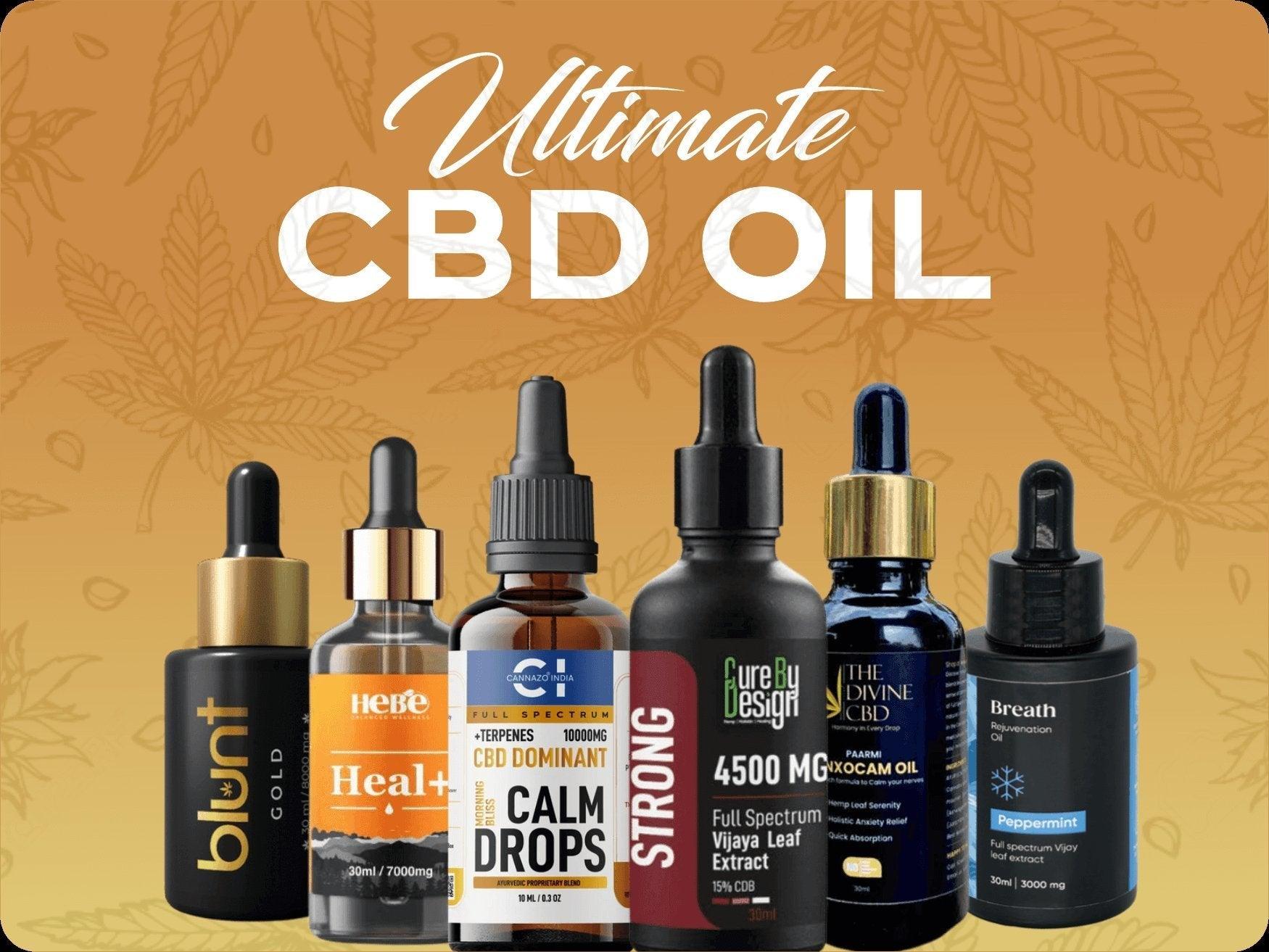 CDB Oil in India : from the top cbd oil brands in india