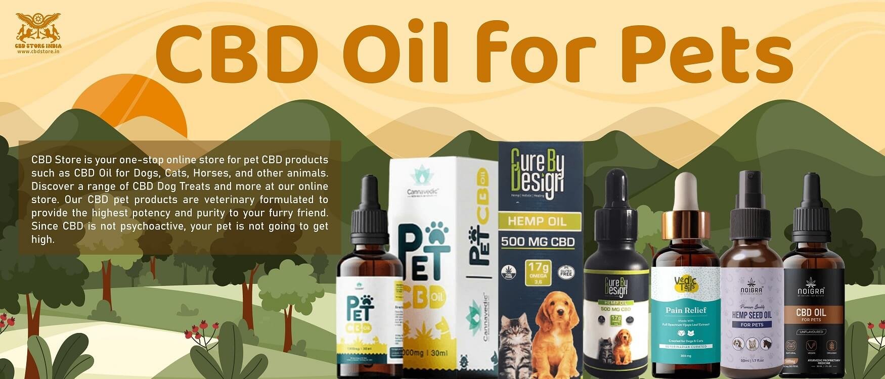 Cannabis for Pets - CBD Store India
