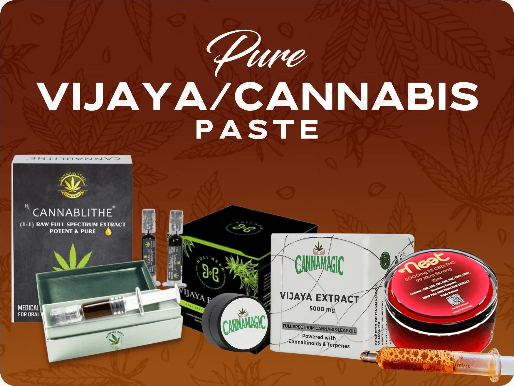 Pure Medical Cannabis w/ THC Paste - CBD Store India