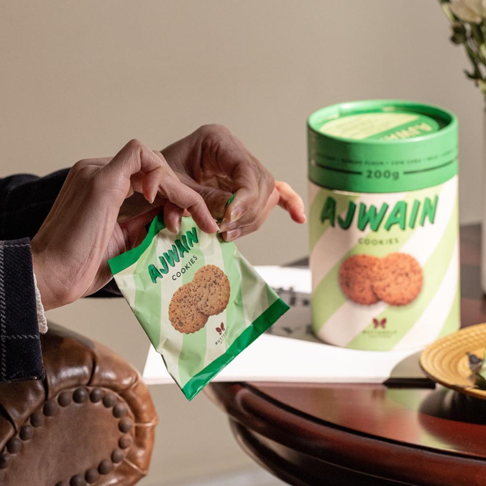Butterfly Ayurveda- Ajwain CookiesSnack FoodsButterfly Ayurveda Ajwain Cookies - Vegan Chai Snack