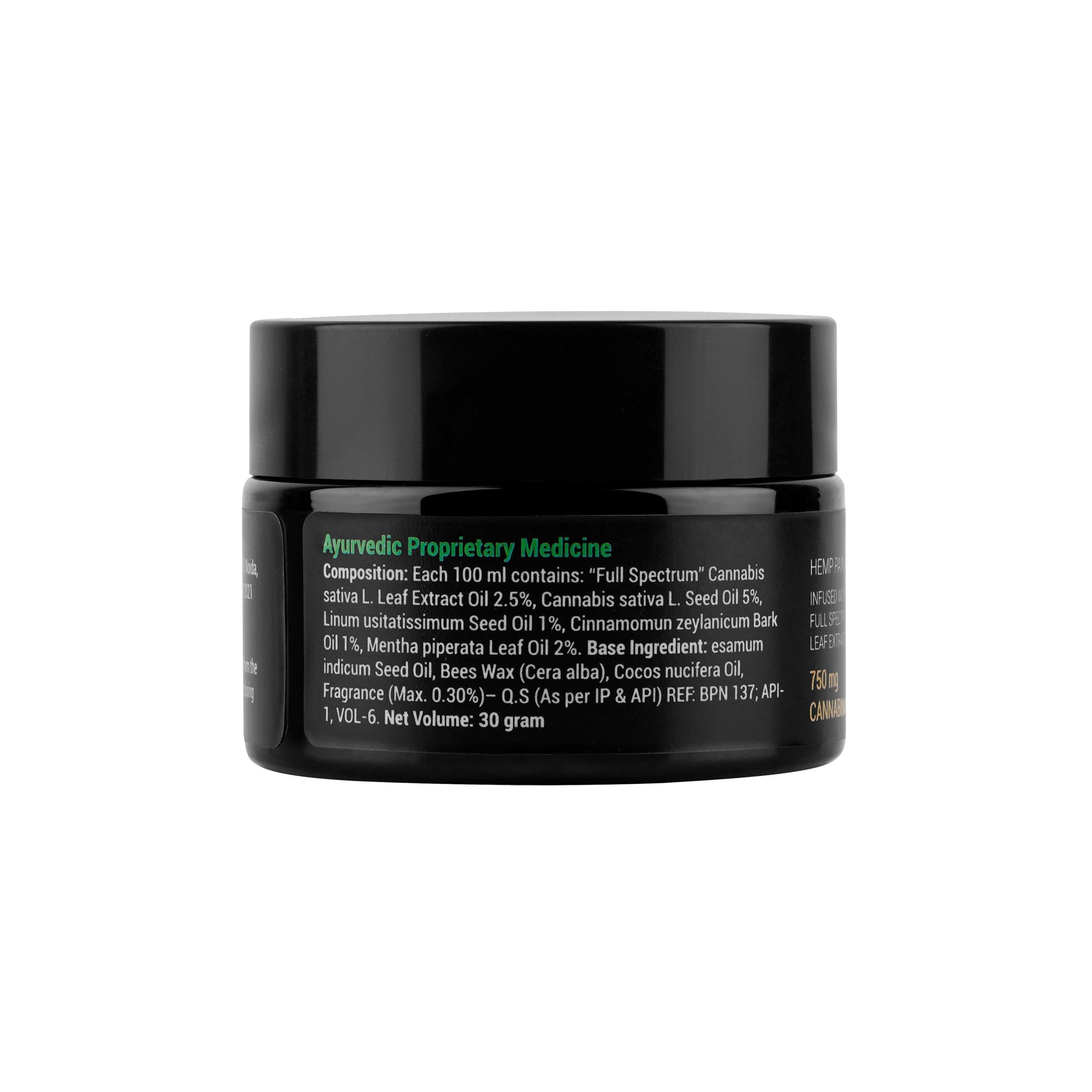 StarCBD- CBD Oil Pain Balm - 750mg/30gm.