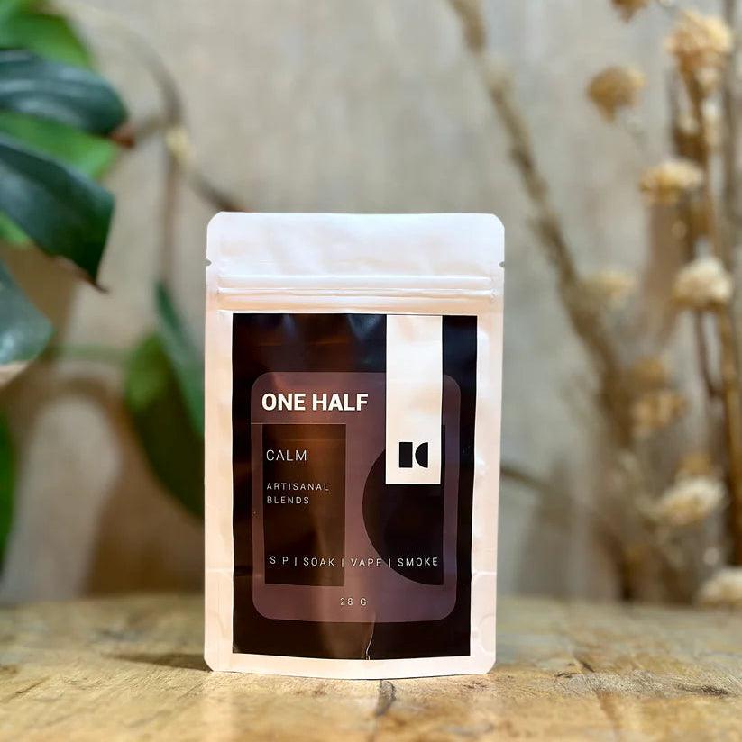 One Half - Calm 28gm | Herbal Smoking Blend.