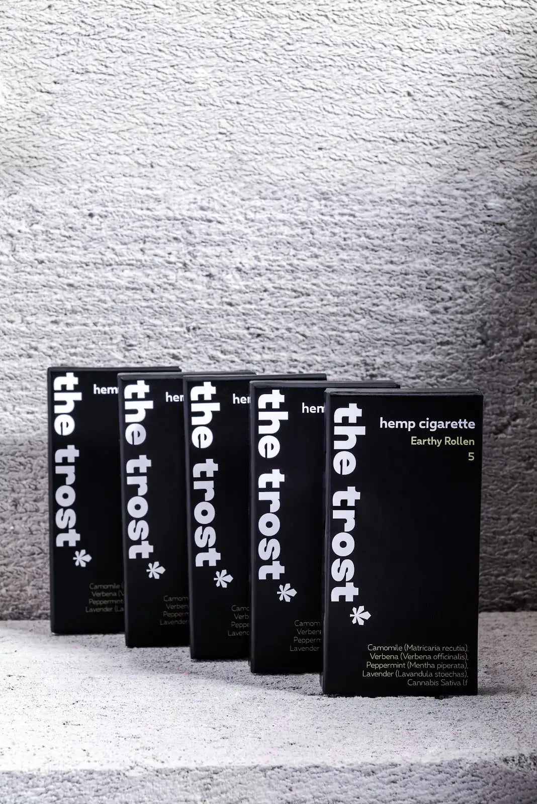 The Trost - Hemp Herbal Cigarette - Earthy Rollen (10x5 pack).