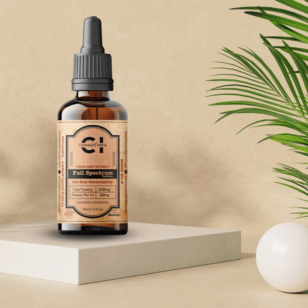 Cannazo Full Spectrum Tincture | Calms Chronic and Neuro Pain.