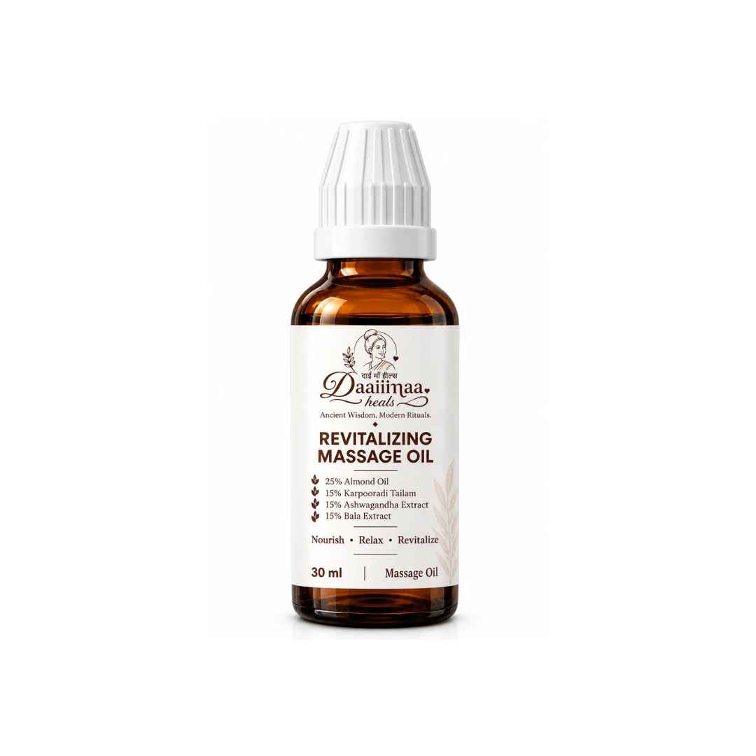 Daaiiimaa Heals Revitalizing Massage Oil