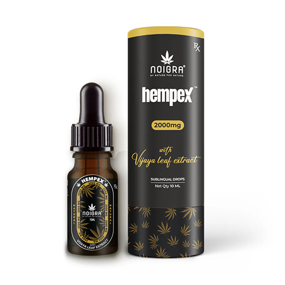 Noigra Hempex Sublingual DropsCannabis OilCannabis Drops - Chemotherapy Support | Noigra Hempex