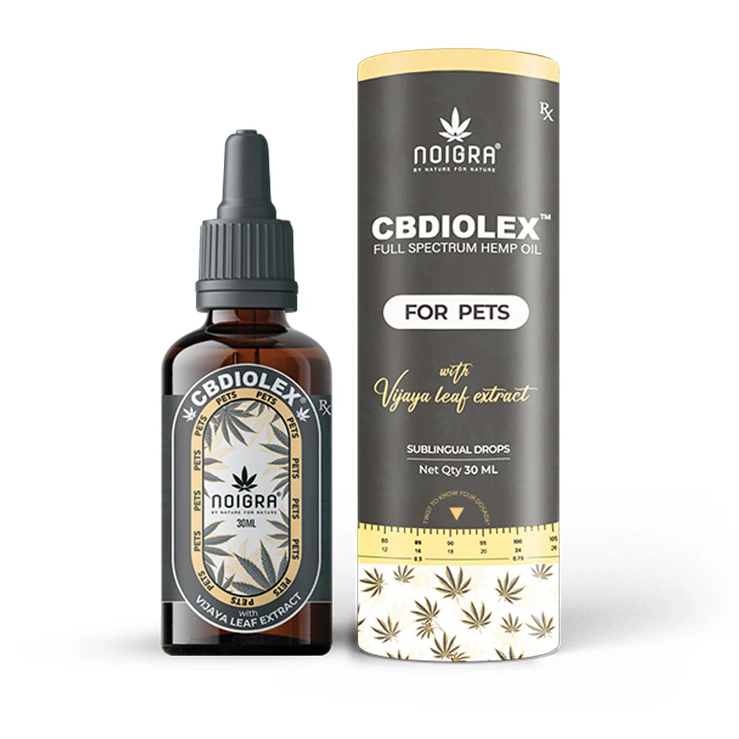 Noigra Cbdiloex For Pets : 1000mg CBD Oil Tincture.