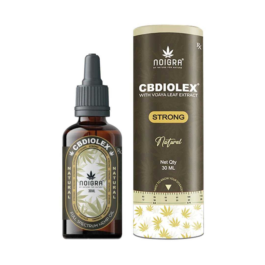 Noigra Cbdiolex Sublingual Drops (Strong)Cannabis Oil Noigra CBD Sublingual Drops | Strong Relief for Wellness