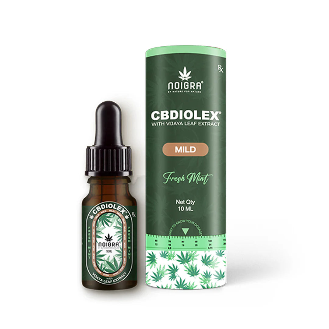 Noigra Cbdiolex Sublingual Drops (Mild)CBD OilCBD Sublingual Drops for Anxiety Relief - Noigra | Mint, Orange