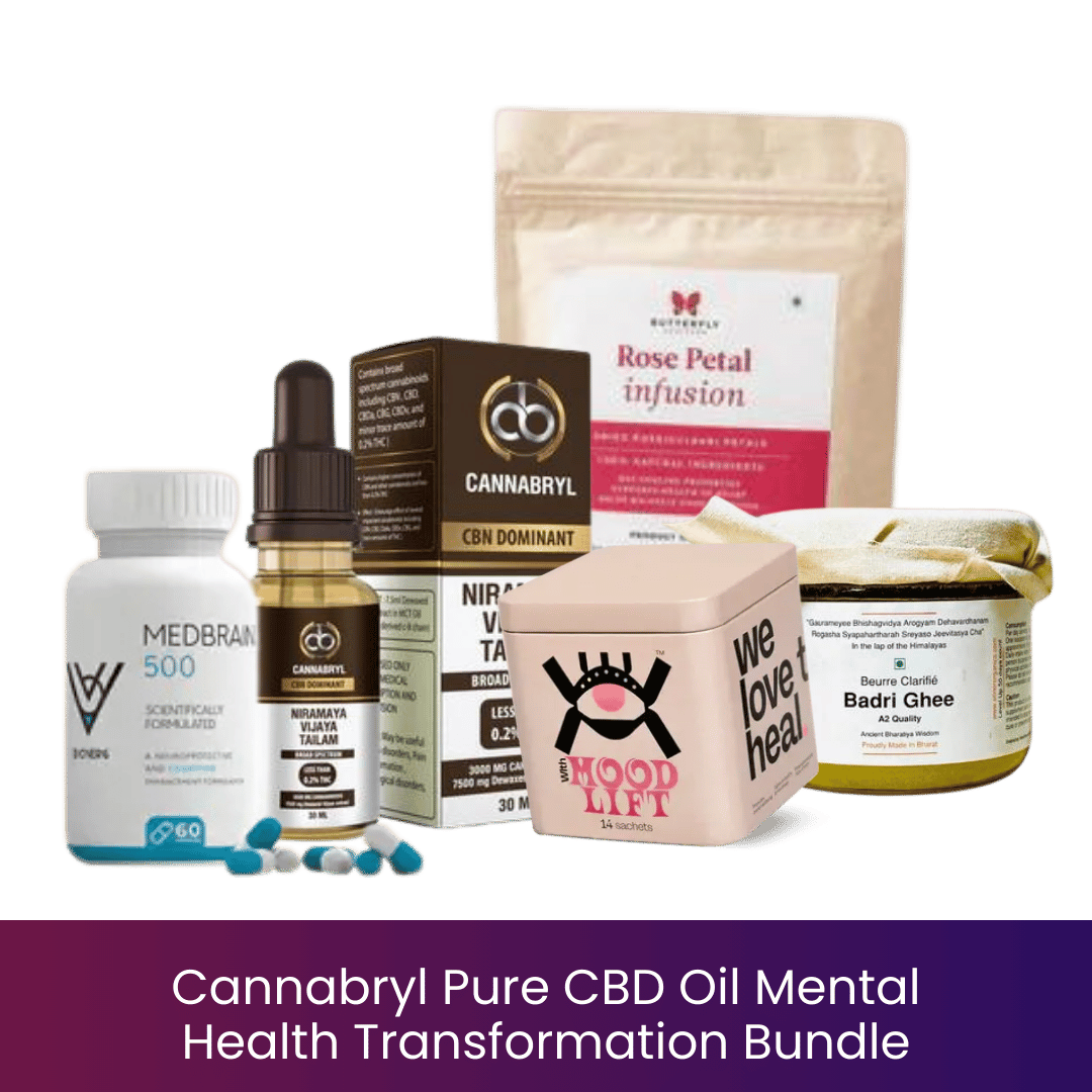 Cannabryl Pure CBD Oil Mental Health Transformation Bundle