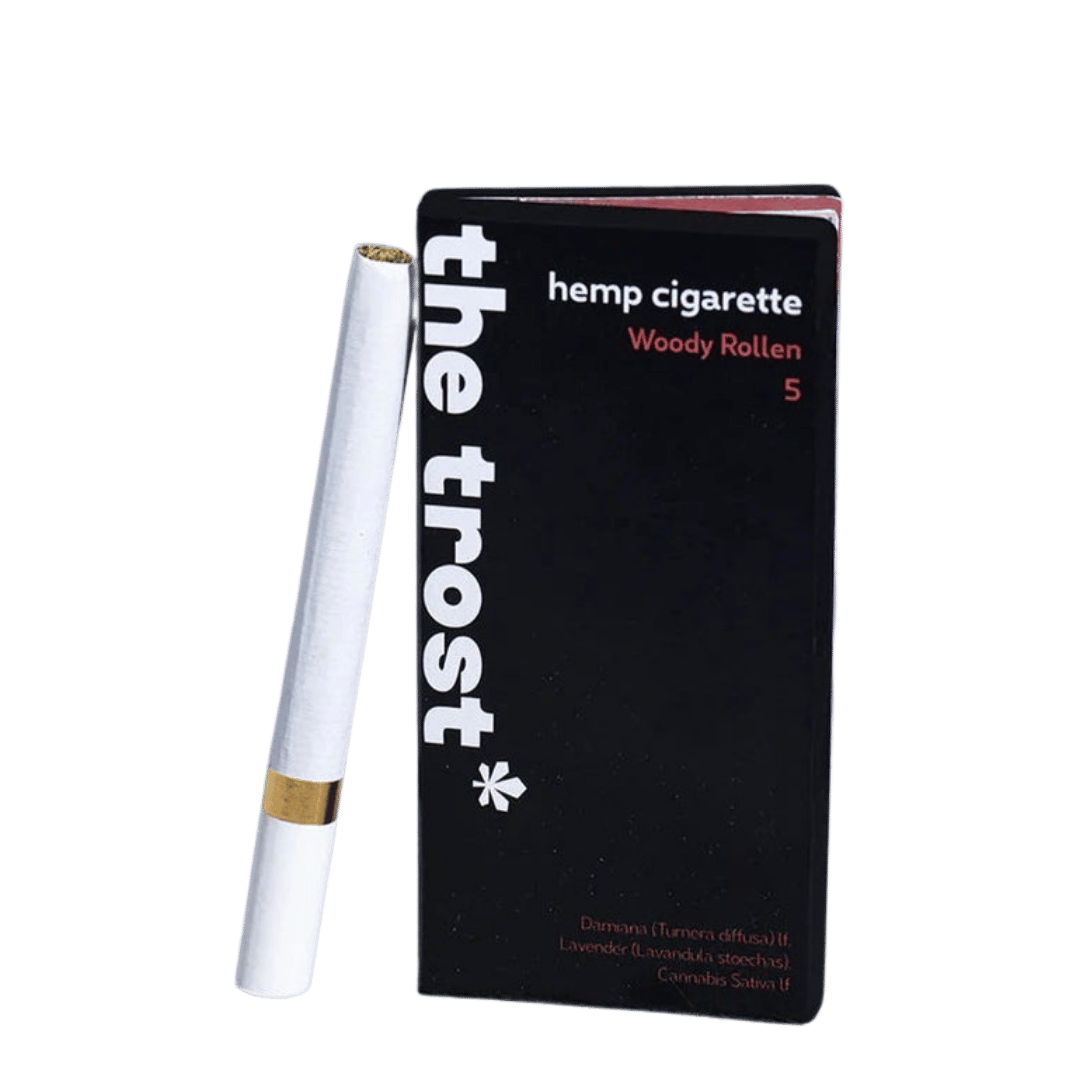 The Trost Hemp Herbal Cigarettes (Woody Rollen) - CBD Store India